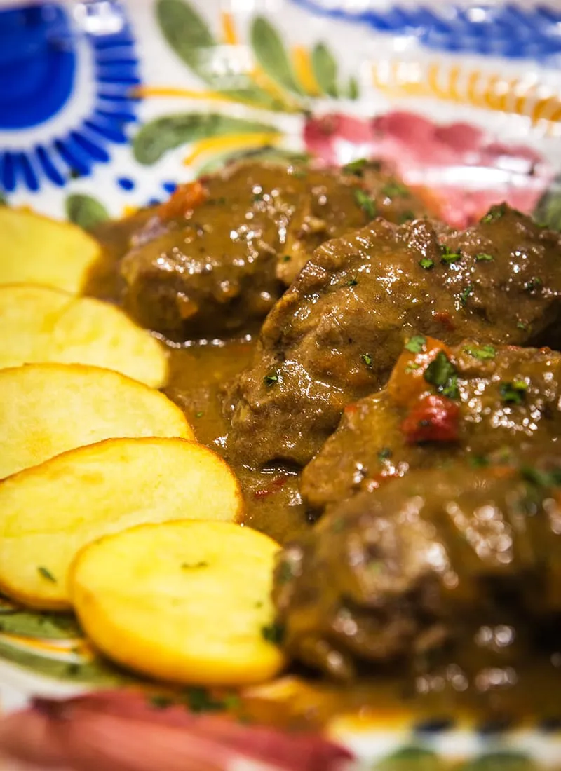 Plato de cocina andaluza de Mesón Don Raimundo.